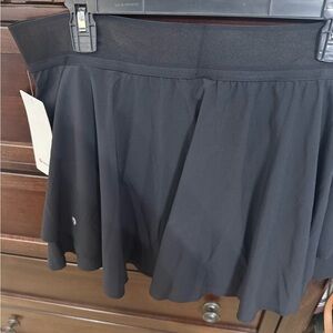 Lululemon Athletica Black Skater Skirt